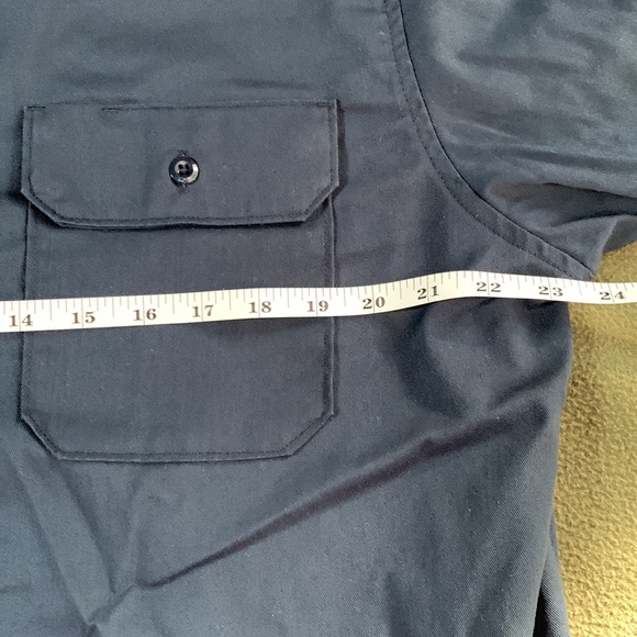 Men’s Carhartt navy, long sleeve shirt. Size L. Chest approx 24 inches - Picture 9 of 13